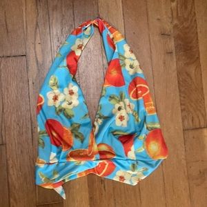 Tropicana Crop Halter Top